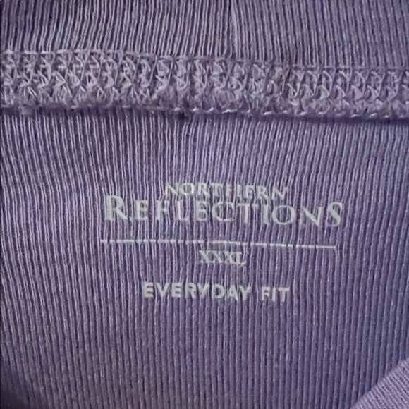 Northern Reflections Lavender Long Sleeve Tee - Picture 2 of 4